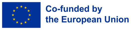 Co-fudned by the EU EU-Flagge und Schrift: Co-funded by the European Union