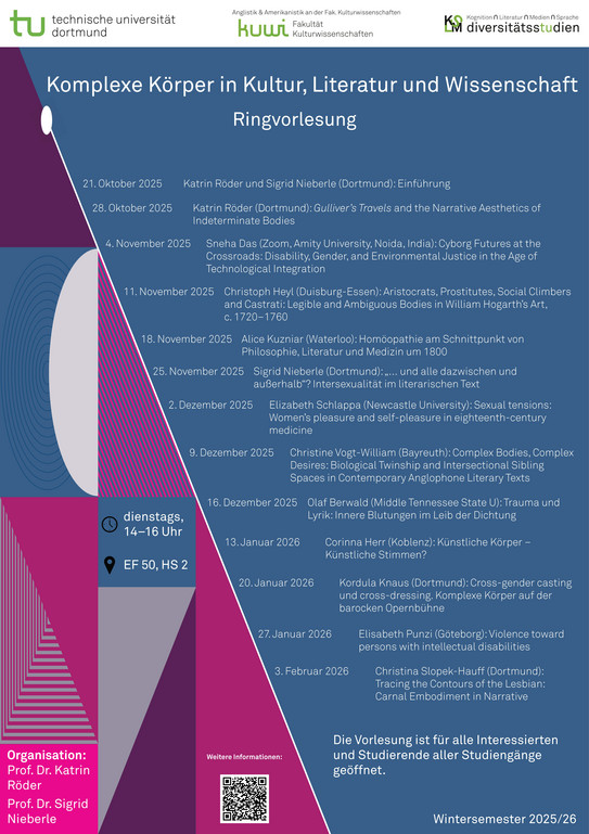 Poster with the information listed that is listed on the page